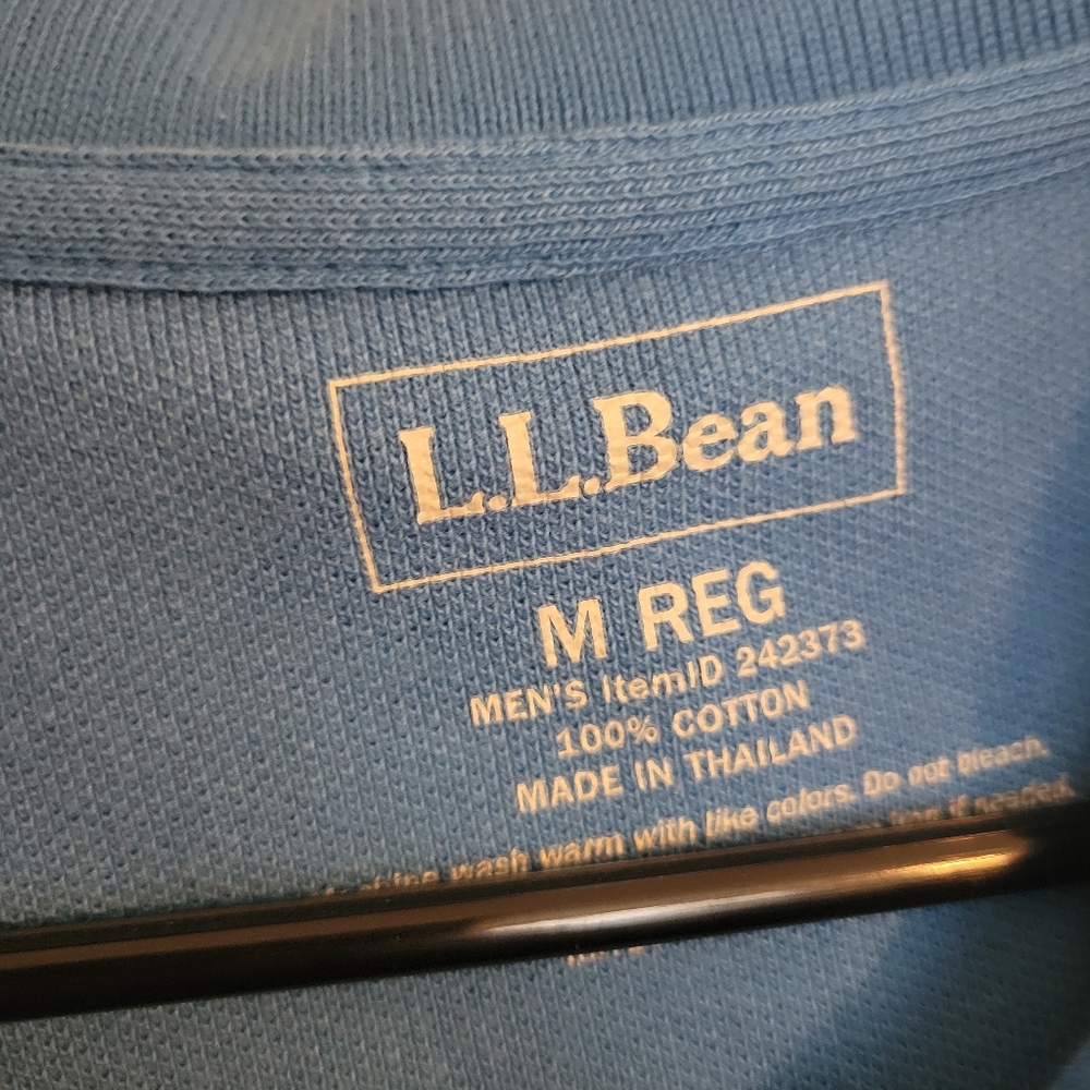 L.L. Bean Men's Polo Shirt Bundle, 5 Shirts, Size Medium, 100% Cotton - Picture 2 of 9
